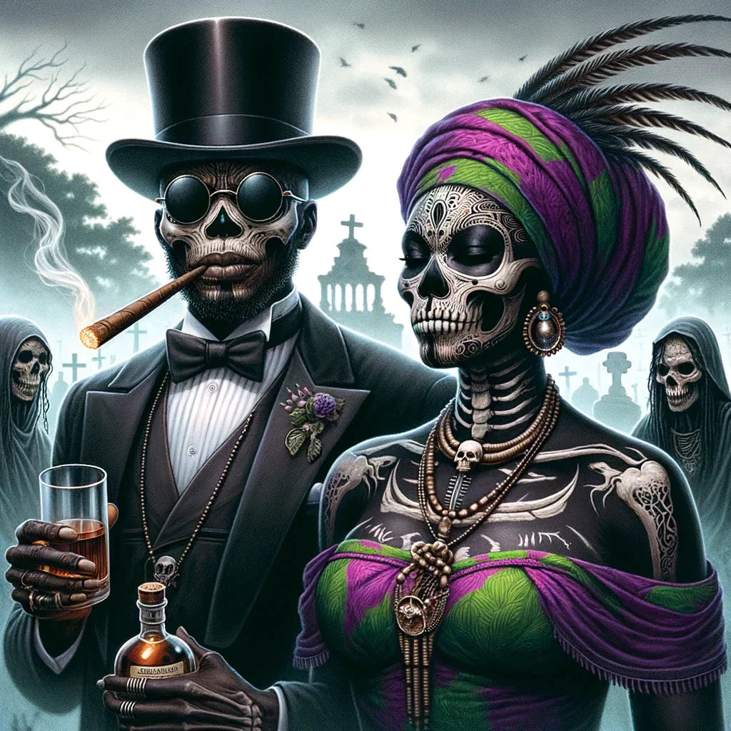 Baron Samedi and Maman Brigitte: The Undead Power Couple | Rebellis Alchemy