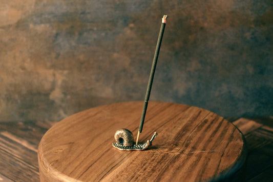 Brass Snail Incense Stick Holder | Rebellis Alchemy